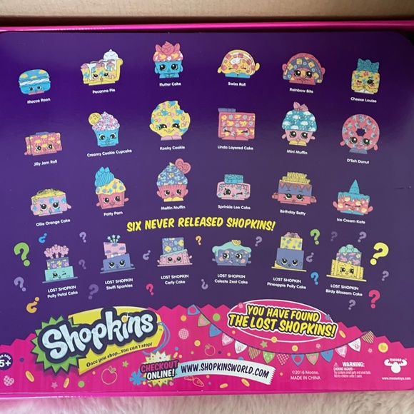 NEW Limited Edition Lost Shopkins Rare 24 set 2016 Collectable Toy - Picture 4 of 8